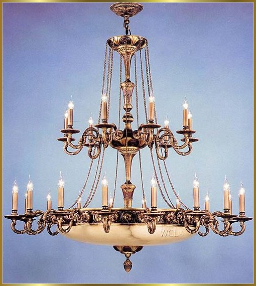 Alabaster Chandeliers Model: RL 1884-160